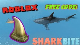 FREE 100 SHARK TEETH ROBLOX SharkBite Codes 1 [upl. by Lenahtan]