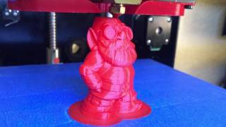 Wanhao Duplicator 6 Print Test [upl. by Nairim418]