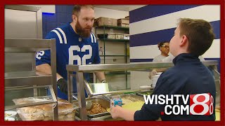 Colts serve homecooked meals at Emma Donnan school [upl. by Amadus]