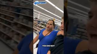 Man In Dress MELTDOWN At Walmart [upl. by Yttak]