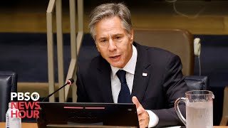 WATCH LIVE Blinken participates in UN Security Council meeting on conflict in Israel and Gaza [upl. by Cleveland]