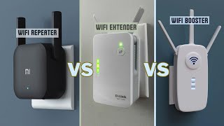 Wifi Repeater Vs Booster Vs Extender What’s the Difference [upl. by Kahcztiy312]