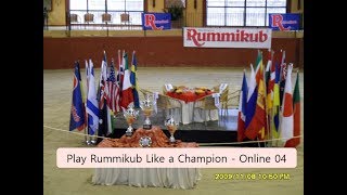 Lets master Rummikub with the championship winner  online [upl. by Iglesias]