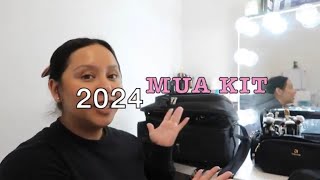 2024 MAKEUP ARTIST KIT TOUR  britsbeautydiary [upl. by Aennaej]