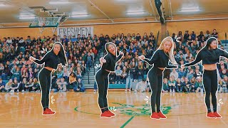 MOUNDS VIEW HIGH SCHOOL PEP RALLY HIP HOP PERFORMANCE [upl. by Aibat479]