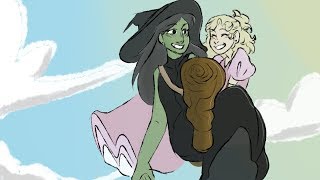 Wicked  Defying Gravity Animatic [upl. by Kallista8]