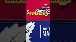 Washington Capitals vs Toronto Maple Leafs NHL [upl. by Evilo186]