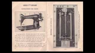 New Home Sewing Machine Manual Model NLB and also for Free Westinghouse Sewing Machine Manual [upl. by Aerdied158]