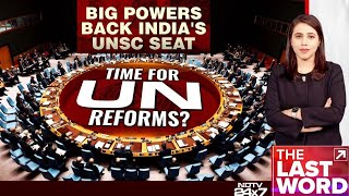 India UNSC Permanent Membership  Big Powers Back UNSC Seat For India [upl. by Wolfe]