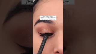 This Makeup Trick Makes Your Lashes Look Fuller 👀 makeuptips makeuphacks [upl. by Ahsemik871]