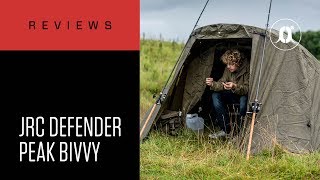 CARPologyTV  JRC Defender Peak 1Man Bivvy [upl. by Dekow]