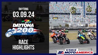 Daytona 200 2024  HIGHLIGHTS  MotoAmerica [upl. by Eddy]