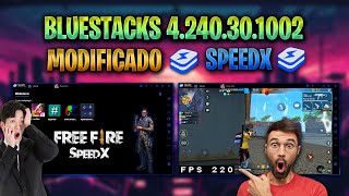 NUEVO BLUESTACKS 4240 MODIFICADO SPEEDX CON MEJOR RENDIMIENTO Y SENSIBILIDAD BRUTAL 🤯 [upl. by Melia]