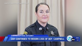 CNY continues to mourn the loss of Deputy Campbell [upl. by Dnomsad687]