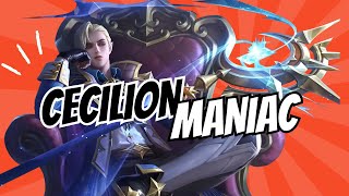 CECILION MANIAC BEST BUILD 2024 [upl. by Egief]