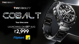 Fire Boltt Cobalt Smartwatch🔥Rs 2999⚡4GB TWS🔥All Features amp Specs⚡ fire boltt cobalt [upl. by Bethesda138]