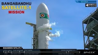 Bangabandhu Satellite1 Mission  Falcon 9 Block 5  Full Video  HD 1080p  SpaceX  HANDYFILM [upl. by Nuahc]