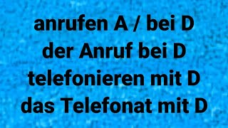 Deutsche Grammatik Akkusativ oder Dativ Verben und Kasus die 4 Fälle im Deutschen wann kommt Akk [upl. by Safier600]