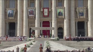 Papa Francesco “Preghiamo per le popolazioni che soffrono a causa della guerra” [upl. by Akisey]