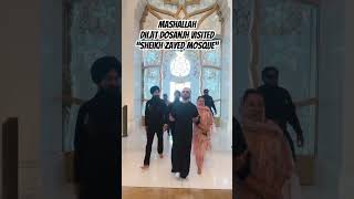 Diljit Dosanjh at Sheikh Zayed Mosque Abudhabi Islam diljitdoshanjh mosque [upl. by Hayton]