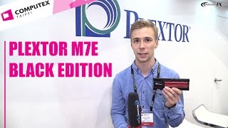 Computex2015 Plextor M7e BlackEdition Vorstellung  AllroundPCcom [upl. by Franckot938]