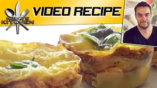 How to make Lasagna Cupcakes [upl. by Akciret]