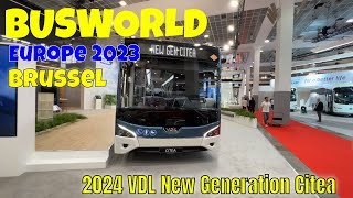 2024 VDL New Generation Citea Bus Interior And Exterior Busworld Europe 2023 Brussel [upl. by Cohby]