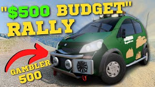 THE ULTIMATE GAMBLER 500 CAR Automation  BeamNG [upl. by Beffrey]