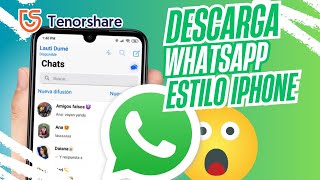 Descargar WhatsApp Estilo iPhone APK para Android  Guía Paso a paso 2024 [upl. by Llehcor]