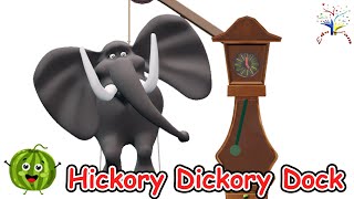 Hickory Dickory Dock AI9  Fun Nursery Rhyme for Kids with Cute Animated Animals  EduFam [upl. by Nosral941]