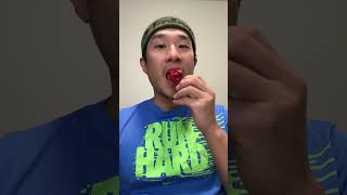 Eating One Carolina Reaper a day day 94 [upl. by Schoenfelder]