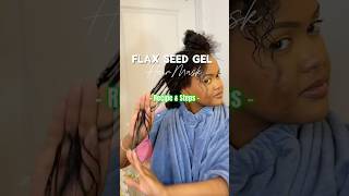 My FAVORITE PrePoo🧖🏽‍♀️🚿🫧 flaxseedgel diyhairmask hairgrowthtips naturalhair healthyhair [upl. by Irita46]