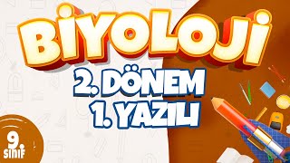 9 Sınıf 2 Dönem 1 Yazılı Hazırlık  Biyoloji [upl. by Inness]