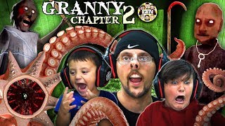 GRANDPA HOUSE GRANNY Chapter Two Sewer Creature FGTEEV INTENSE Gameplay [upl. by Kennett]