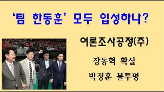 황태순TV  라이브 팀 한동훈 4명 모두 입성할까  장동혁진종오 확실  박정훈 불투명 [upl. by Halet912]