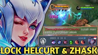 EUDORA LOCK HELCURT amp ZHASK SECARA BRUTAL AKIBAT BERANI MENCURI BUFFMATI SAMPAI 15X MOBILE LEGENDS [upl. by Plafker131]