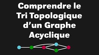 Comprendre le tri topologique dun graphe acyclique partie 1  définition et algorithme naïf [upl. by Boiney126]