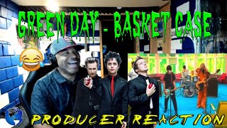 Green Day Basket Case Official Music Video  Producer Reaction [upl. by Irvin]