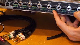 DIY Replacement Euroblock Cables for Shure SCM810 Intellimix Microphone Automixer [upl. by Roht]