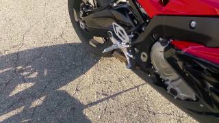 2016 s1000rr Straight Pipe  No Pipe [upl. by Zacharias]