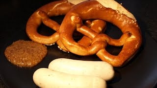 Weißwurstfrühstück mit geplatzten Weißwürsten nicht bei mir [upl. by Nilerual]