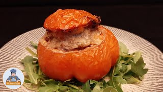 Comment faire des tomates farcies maison  Voici ma recette [upl. by Poppy185]