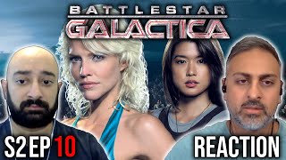 Battlestar Galactica  S2 Ep 10  Pegasus  REACTION  First Time Watching [upl. by Aicinad272]