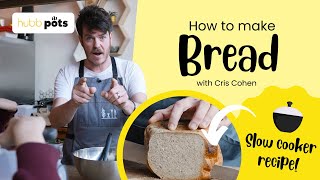 How to make Bread in a Slow Cooker  Hubb Pots Project [upl. by Reiniar]