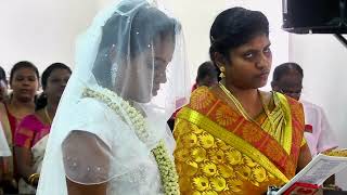 Dinesh Devaraj amp Blessi Joy Wedding [upl. by Nalyorf]