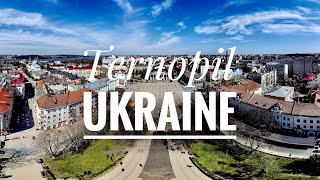 Spring in Ternopil  Ukraine 🇺🇦  4K [upl. by Aivatco463]