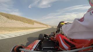 Motorsportarena Mülsen Kart KZ2 onboard [upl. by Vivie636]