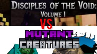 MUTANT CREATURES VS DISCIPLES OF THE VOID  Minecraft Mob Battle [upl. by Oehsen]