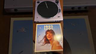 audio technica lp60xbt unboxing 💽 1989taylorsversion recordplayer audiotechnica vinyl [upl. by Akinehs800]