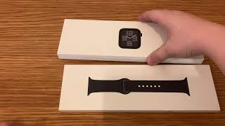 apple watch SE unboxing [upl. by Wrdna]